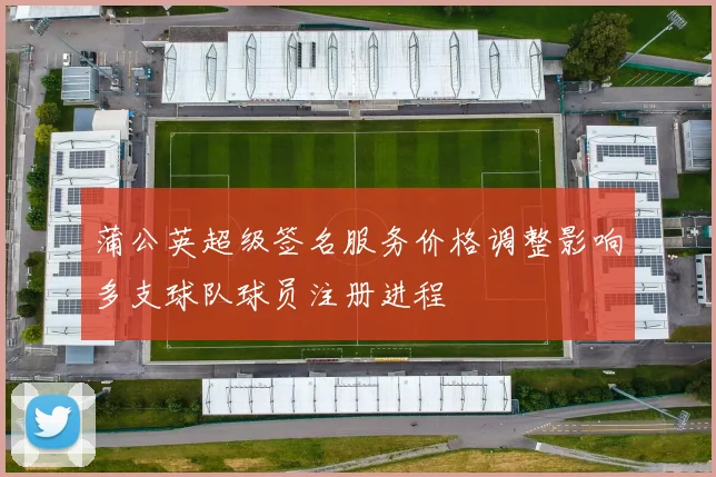 蒲公英超级签名服务价格调整影响多支球队球员注册进程